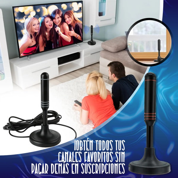 ANTENA DIGITAL HDTV PAGA 1 LLEVA 2